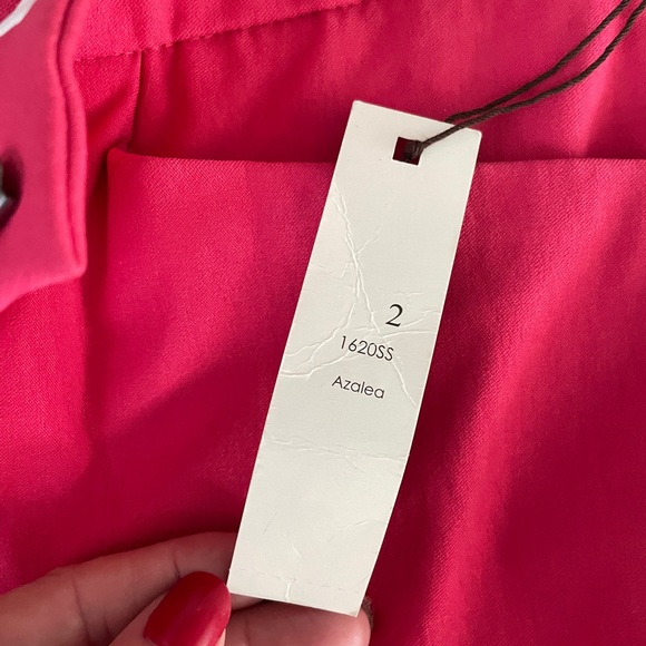 Crosby Pants Women’s Size 2 Hot Pink Cotton Stretch NEW - Picture 10 of 14